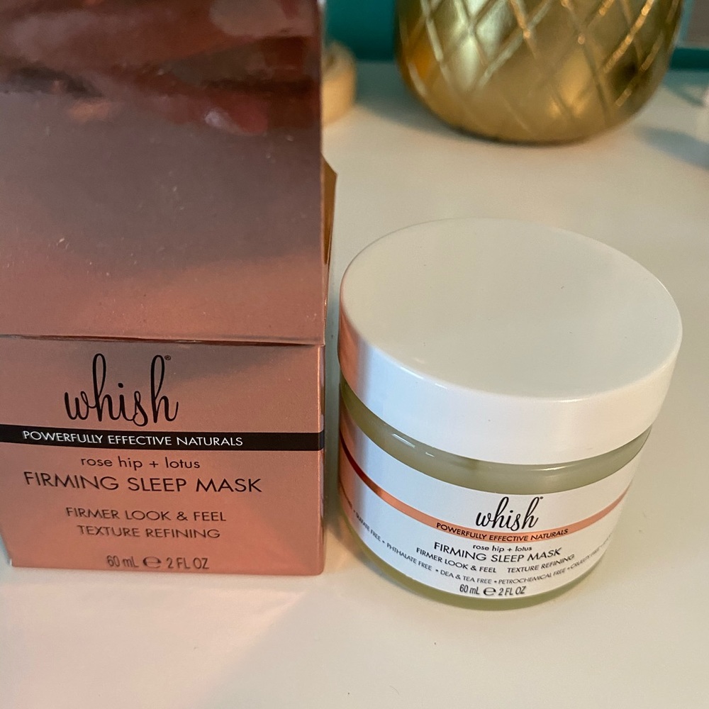 Whish rose hip and lotus firming masque